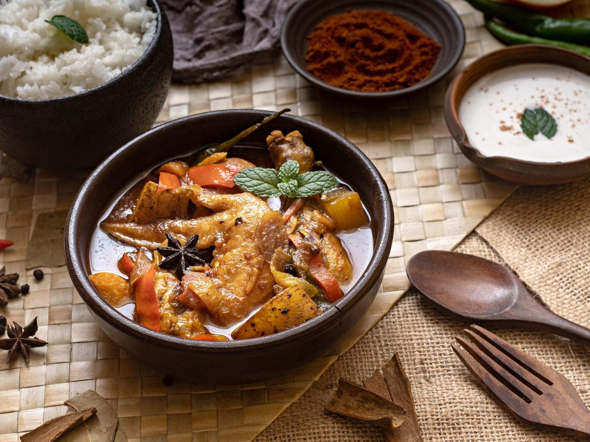 Chicken Afritada, a Filipino recipe