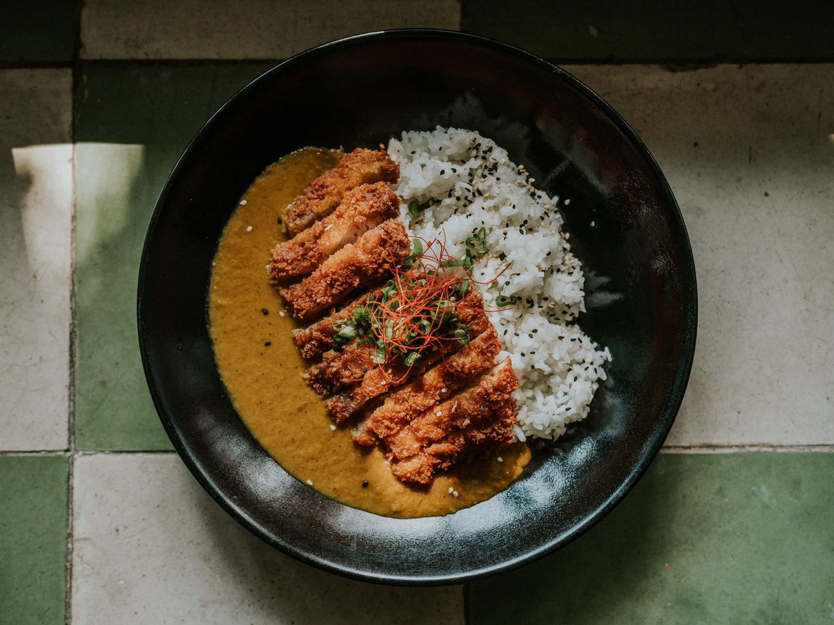 Chicken Katsu Curry, a Japanese recipe