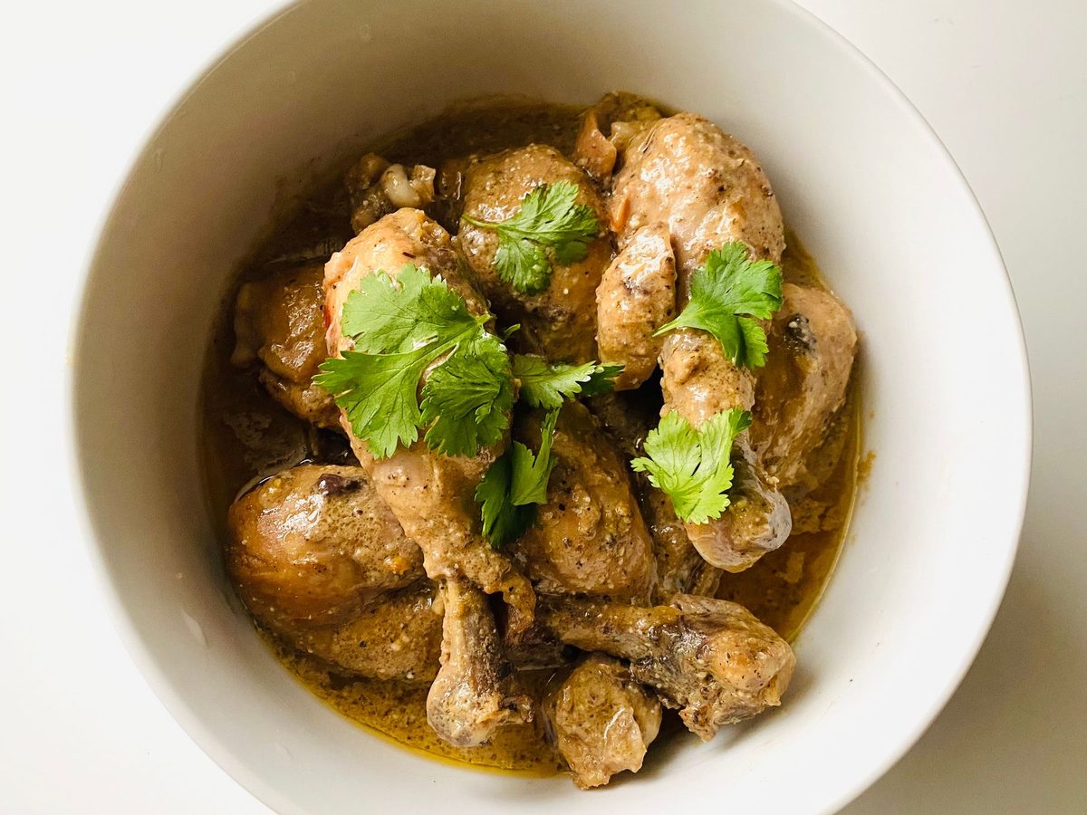 Ginataang Manok, a Filipino recipe