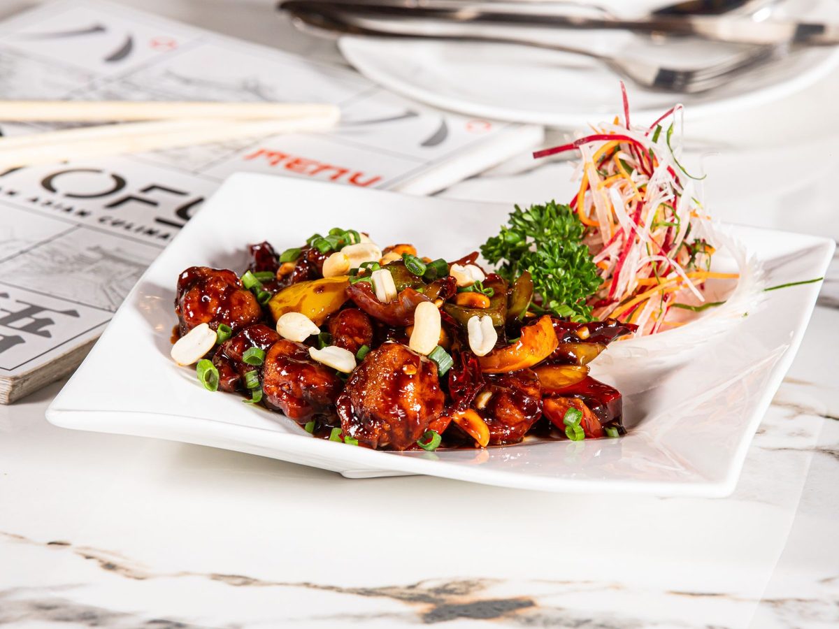 Kung Pao Chicken, a Chinese recipe