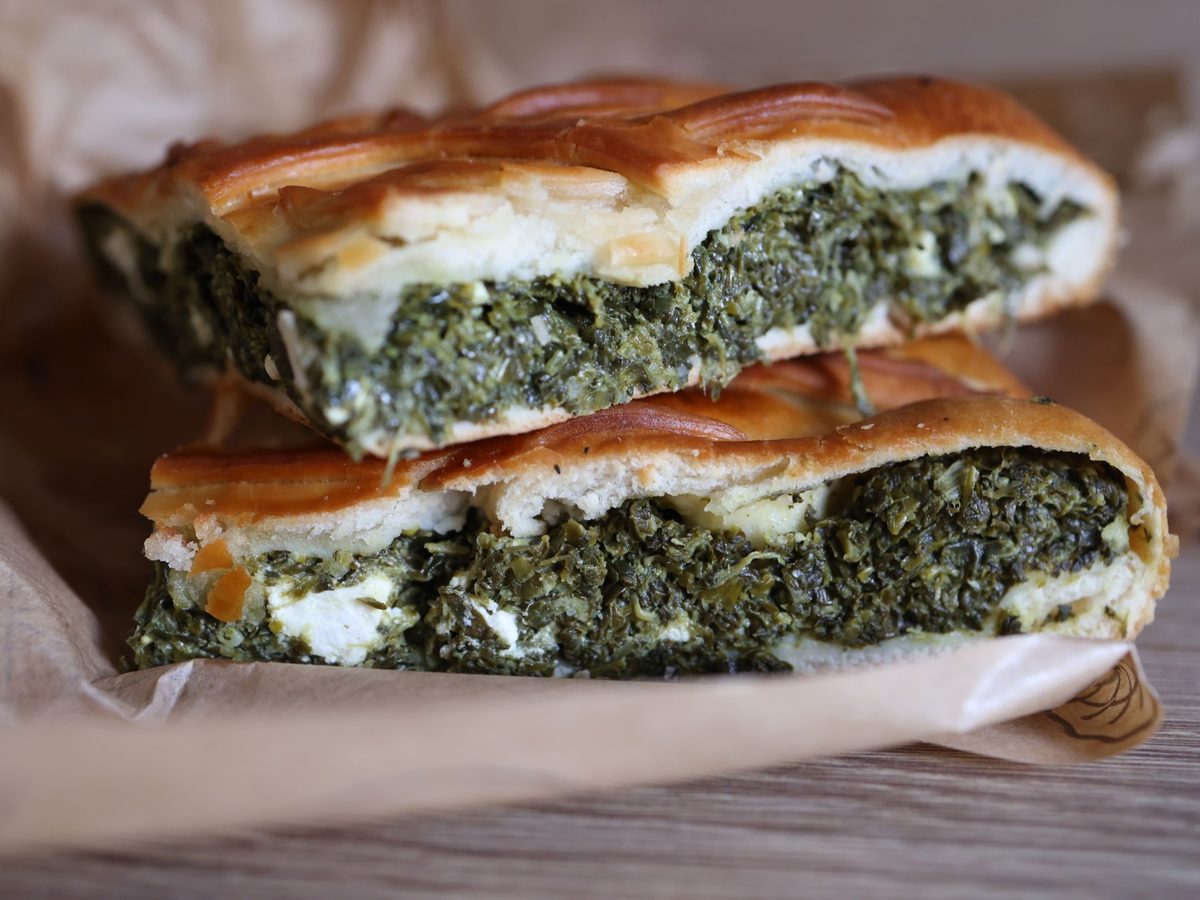 Spanakopita, a Greek recipe